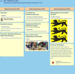Öffnet externen Link in einem neuen Fenster Quelle: Prof. Dr. Georg Wagensommer, Studienleitung, RPI Karlsruhe, RPI Karlsruhe Screenshot einer digitalen Pinnwand.