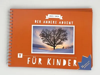 Quelle: anderezeiten.de Titelbild in orange mit Baum in Herzform