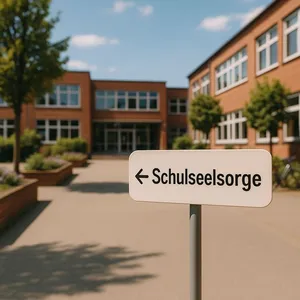 Schule, Schulhof, Pausenhof, Schulseelsorge, Unterstützung, Hilfe