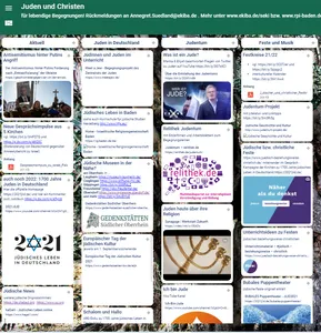 Bildschirmausschnitt TaskCards Juden und Christen SEK I