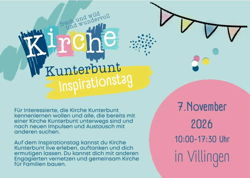 Kirche Kunterbunt Inspirationstag
